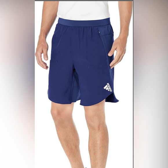 NWT! Adidas Mens Designed 4 Sport Training Shorts, Dark Blue, Size 2XL 7” Length - Picture 1 of 11